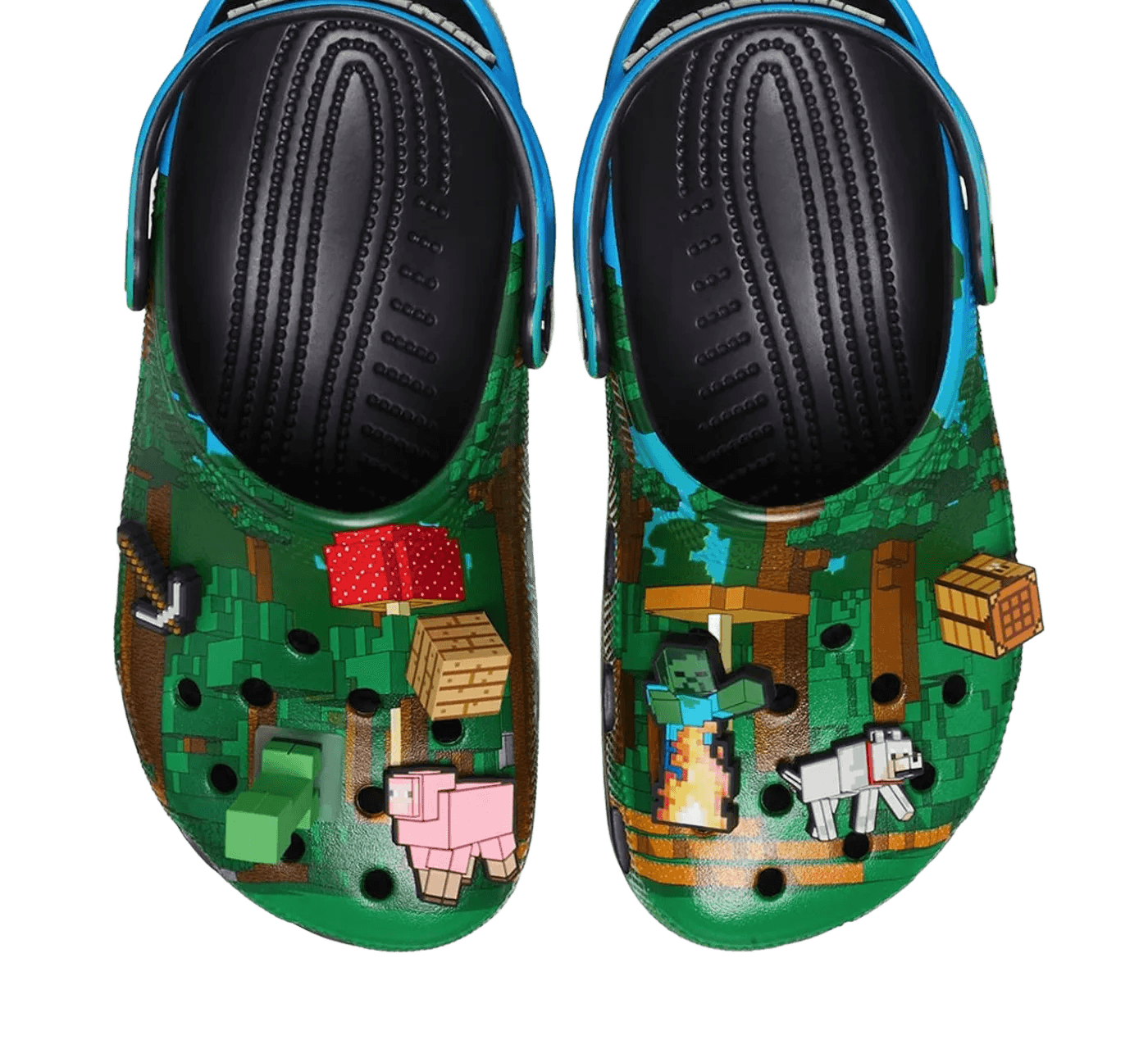Crocs Classic Clog Minecraft Dark Forest – limitierter Sneaker bei Shade Studios