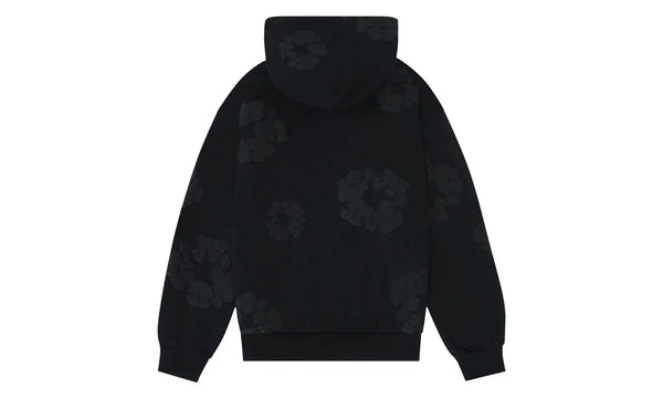 Denim Tears Denim Tears Cotton Wreath Hoodie Black Monochrome - DT-DTCWHB-BLACKMONOCHROME