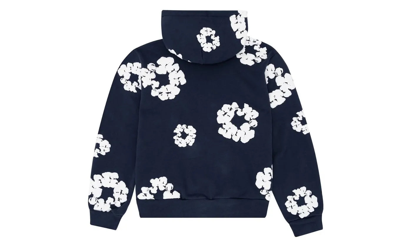 Denim Tears Cotton Wreath Sweatshirt Navy – limitierter Sneaker bei Shade Studios