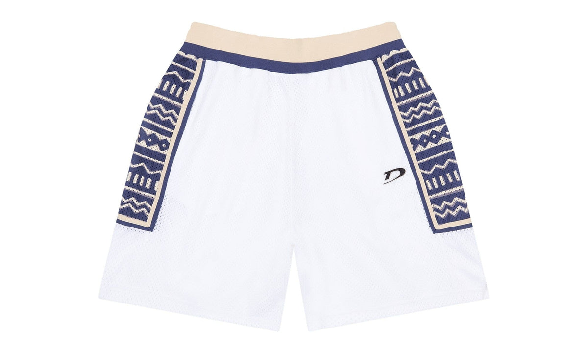Denim Tears Game Shorts White