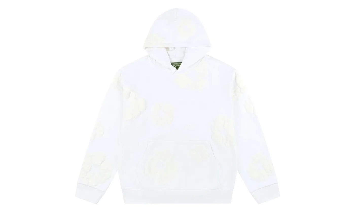Denim Tears Mono Cotton Wreath Sweatshirt White – limitierter Sneaker bei Shade Studios