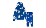 Denim Tears The Cotton Wreath Royal Blue — Set (Hoodie & Sweatpants)