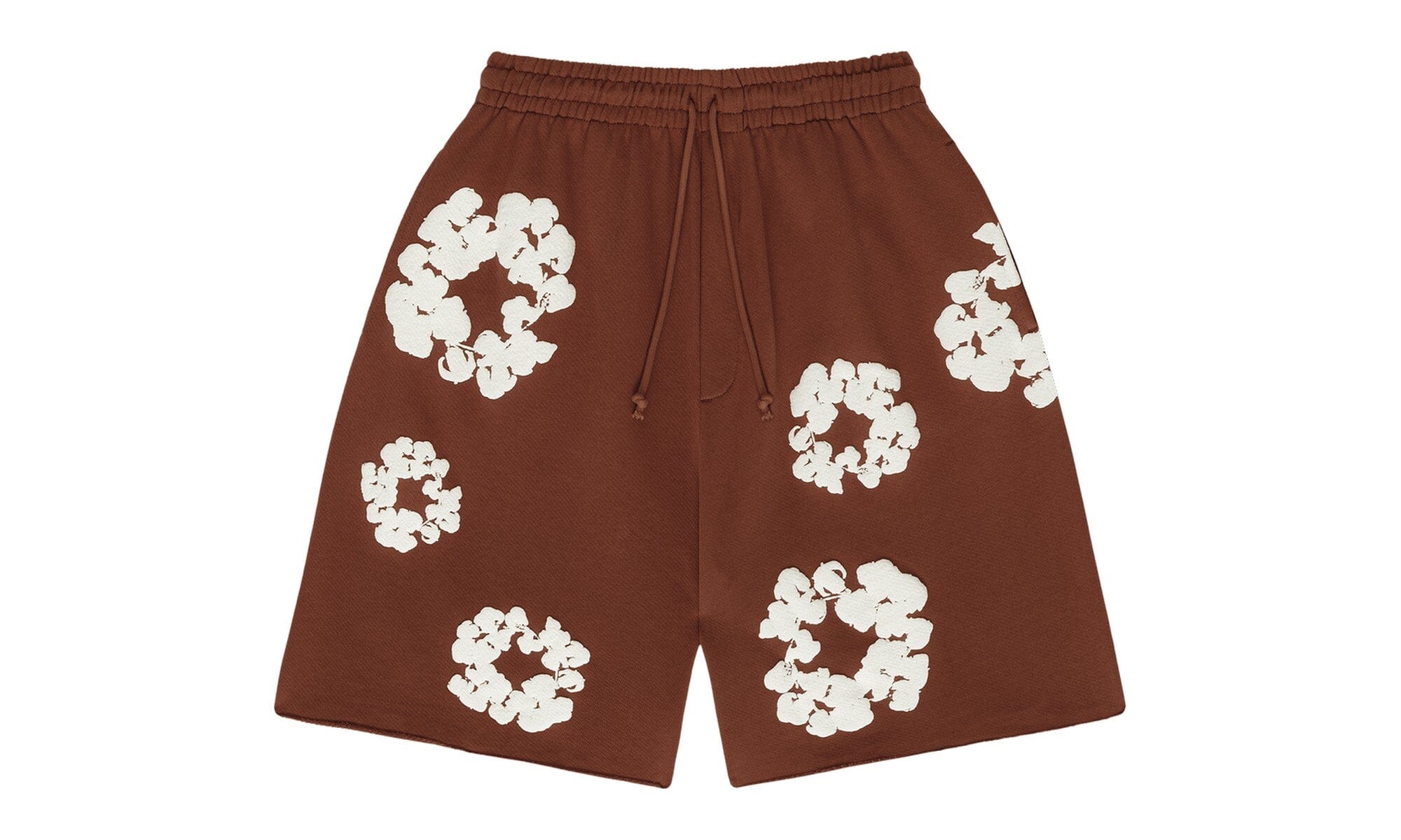 Denim Tears The Cotton Wreath Shorts Brown
