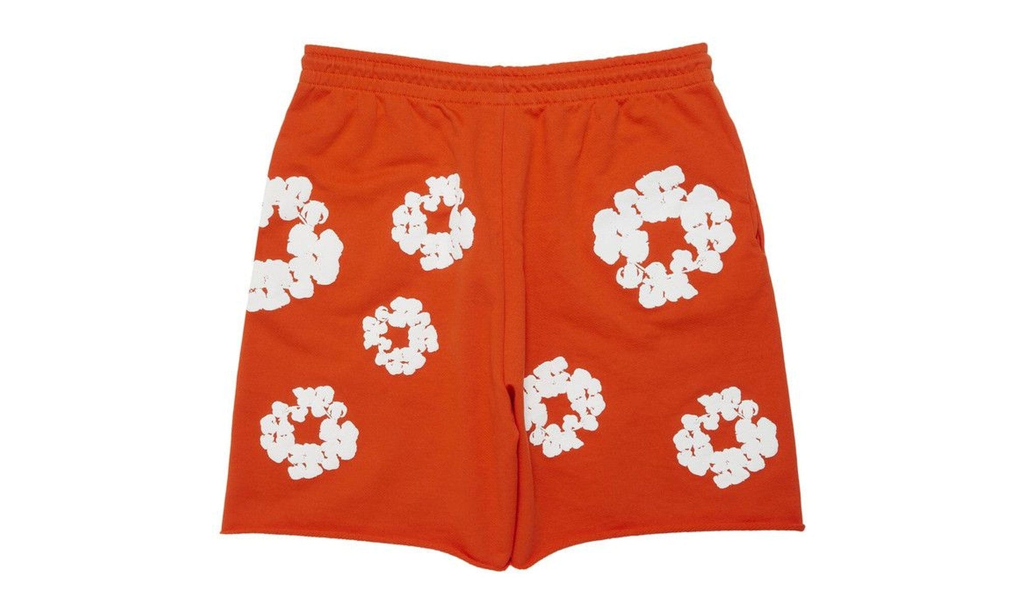Denim Tears The Cotton Wreath Shorts Orange