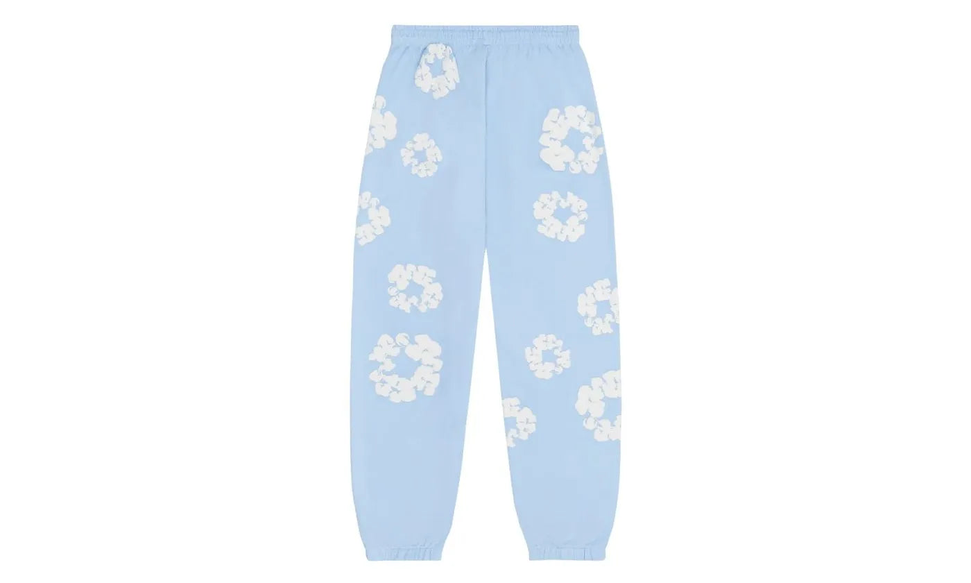 Denim Tears The Cotton Wreath Sweatpants Powder Blue - DT-DTTCWS-POWDERBLUE2