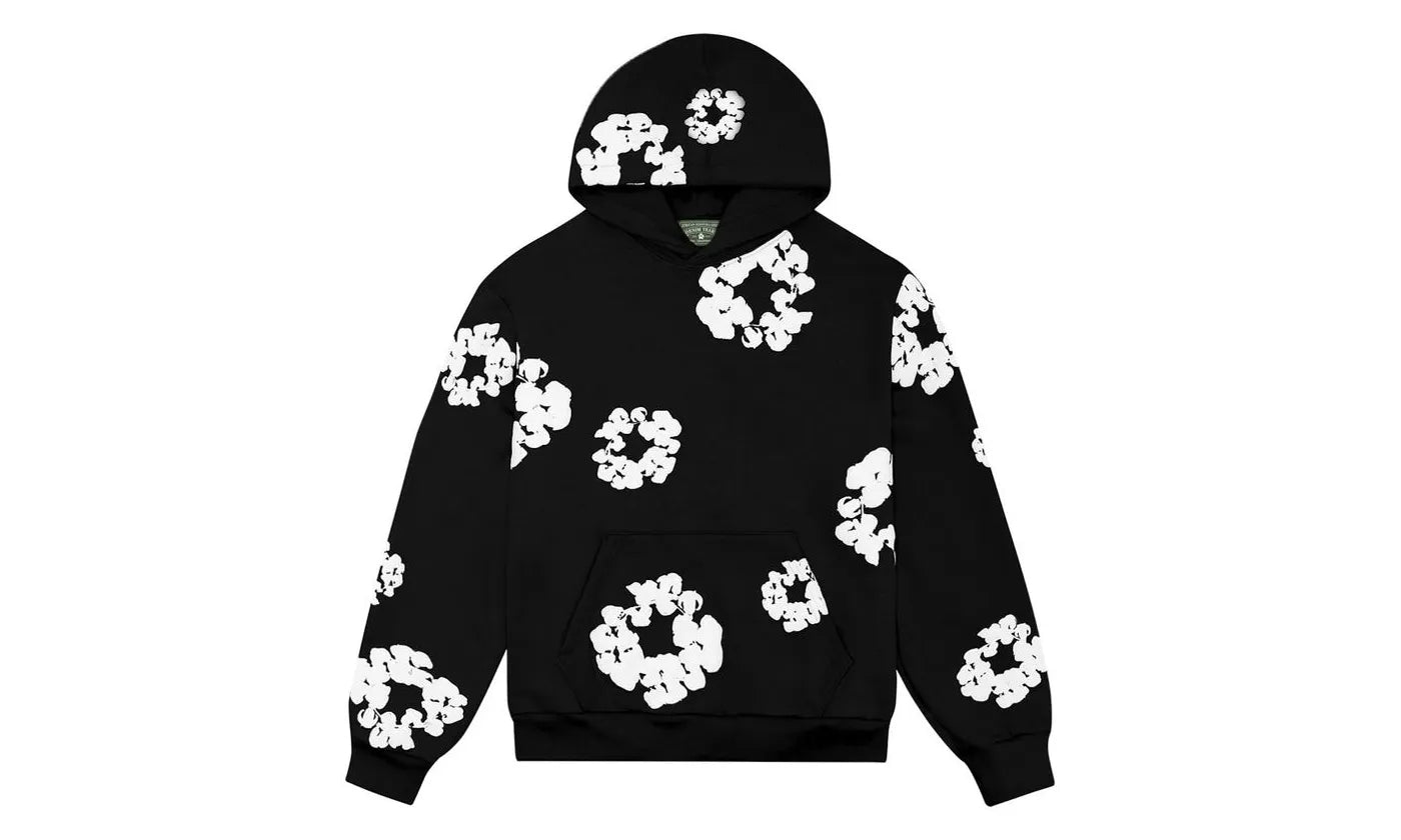 Denim Tears The Cotton Wreath Sweatshirt Black – limitierter Sneaker bei Shade Studios