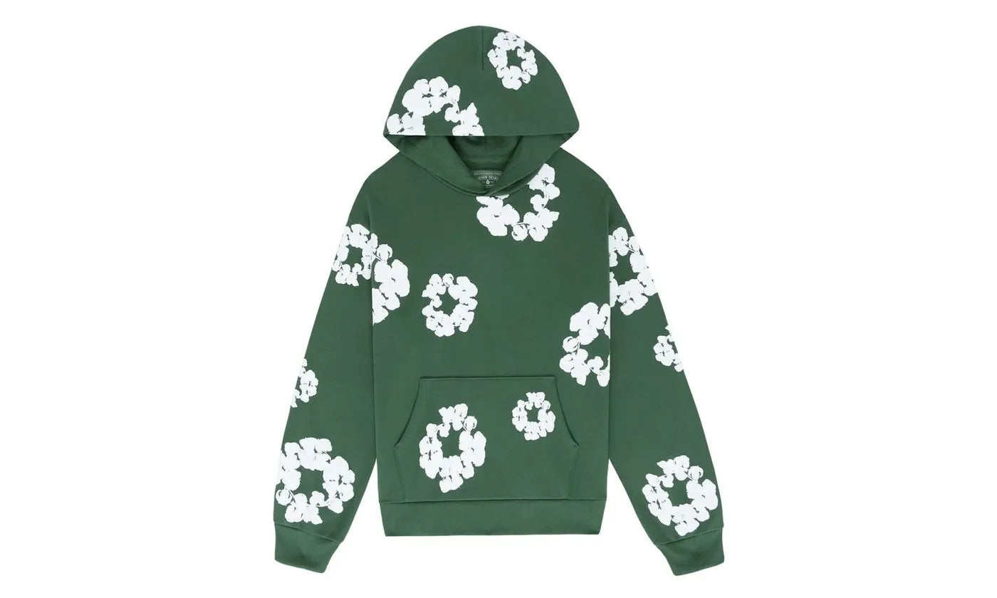 Denim Tears The Cotton Wreath Sweatshirt Green – limitierter Sneaker bei Shade Studios
