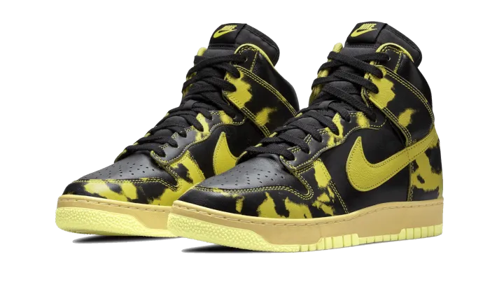 Nike Dunk High 1985 Acid Wash Yellow - DD9404-001