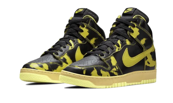 Nike Dunk High 1985 Acid Wash Yellow - DD9404-001