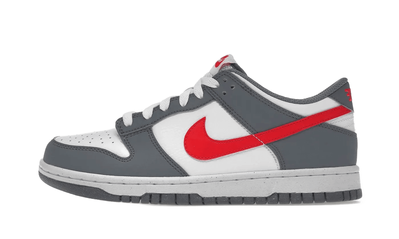 Dunk Low Next Nature Smoke Grey Light Crimson - FB8038-001