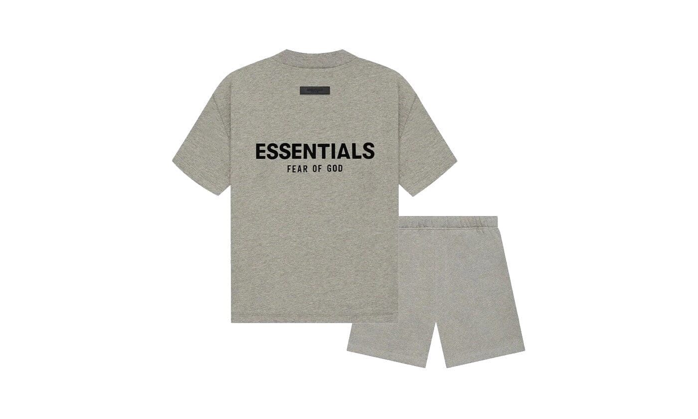Fear of God Essentials (2022) Dark Oatmeal - Summerset (T-Shirt & Short) apparels Fear Of God 