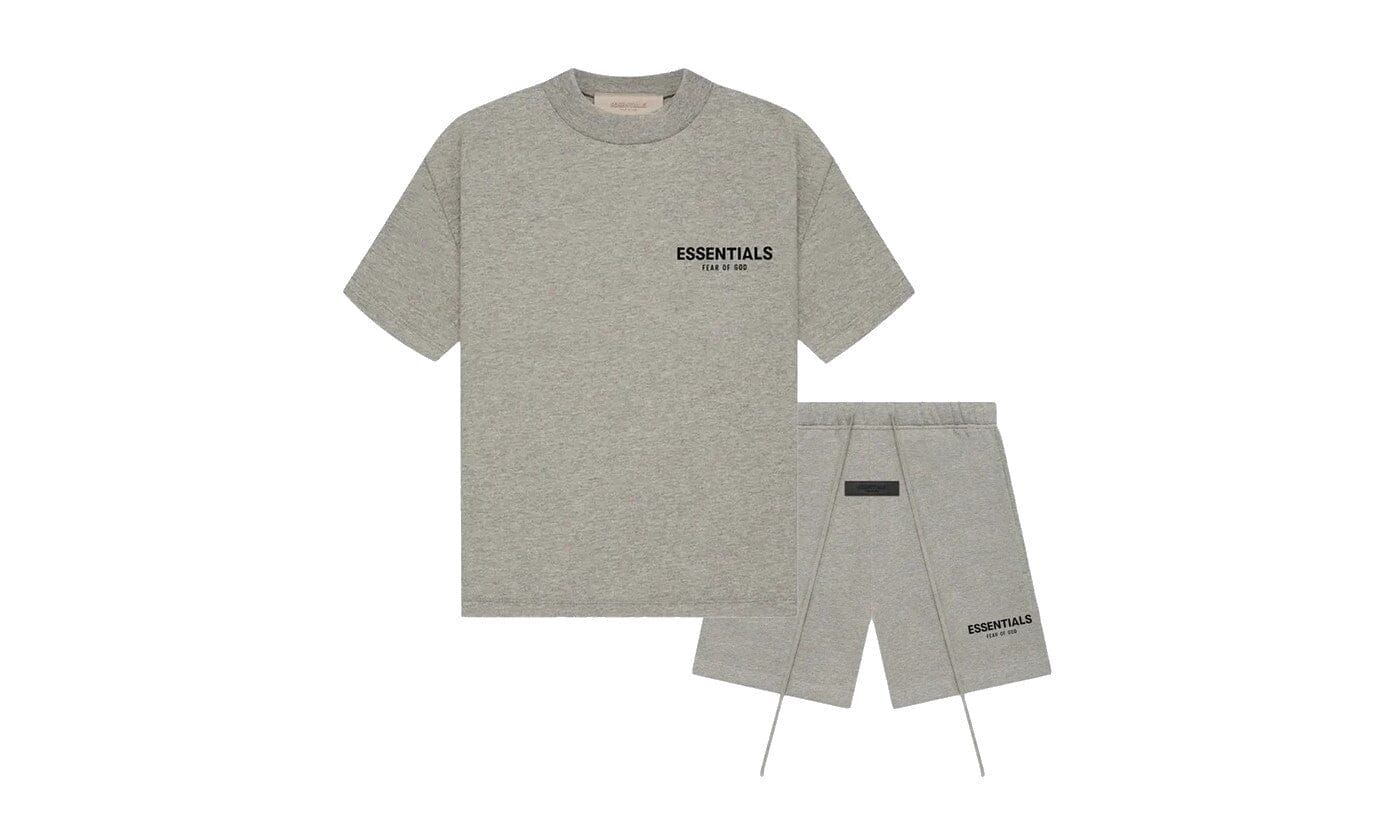 Fear of God Essentials (2022) Dark Oatmeal - Summerset (T-Shirt & Short) apparels Fear Of God 