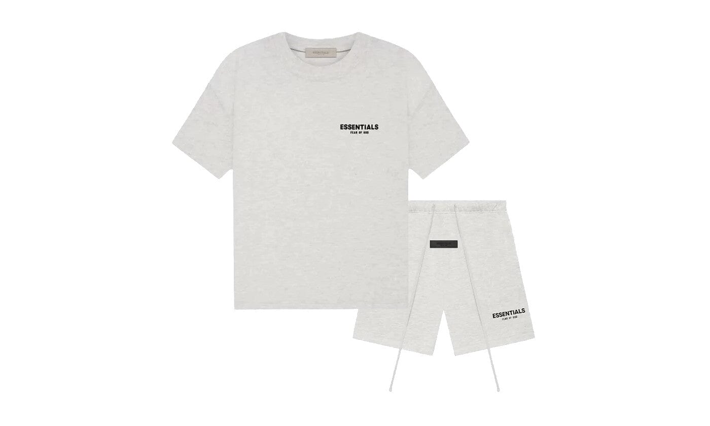 Fear of God Essentials (2022) Light Oatmeal - Summerset (T-Shirt & Short) apparels Fear Of God 