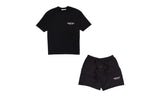 Fear of God Essentials Classic Jet Black — Set (T-Shirt & Shorts)