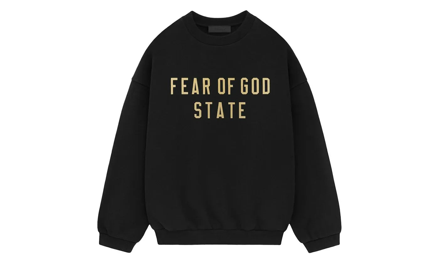Fear of God Essentials Fleece Crewneck Black – limitierter Sneaker bei Shade Studios