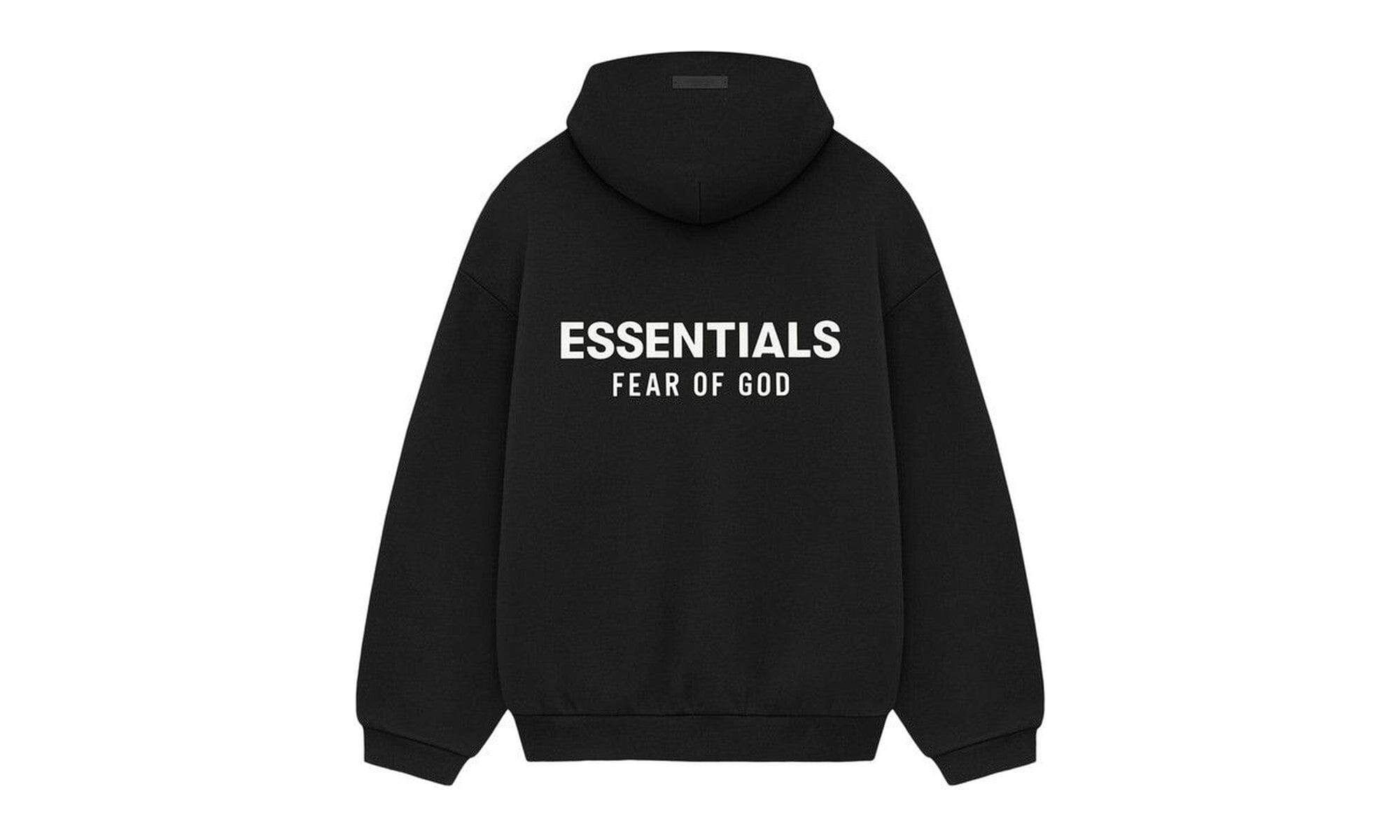 Fear of God Essentials Fleece Hoodie Black