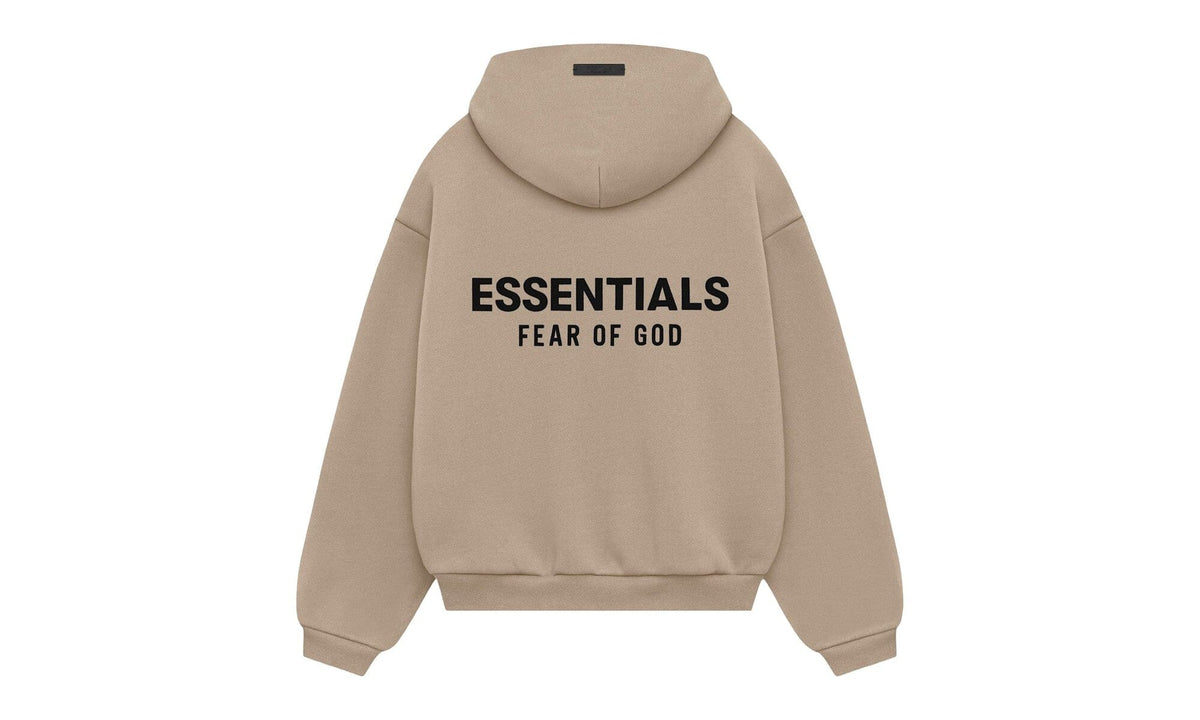 Fear of God Essentials Fleece Hoodie Desert Sand – Ansicht 3