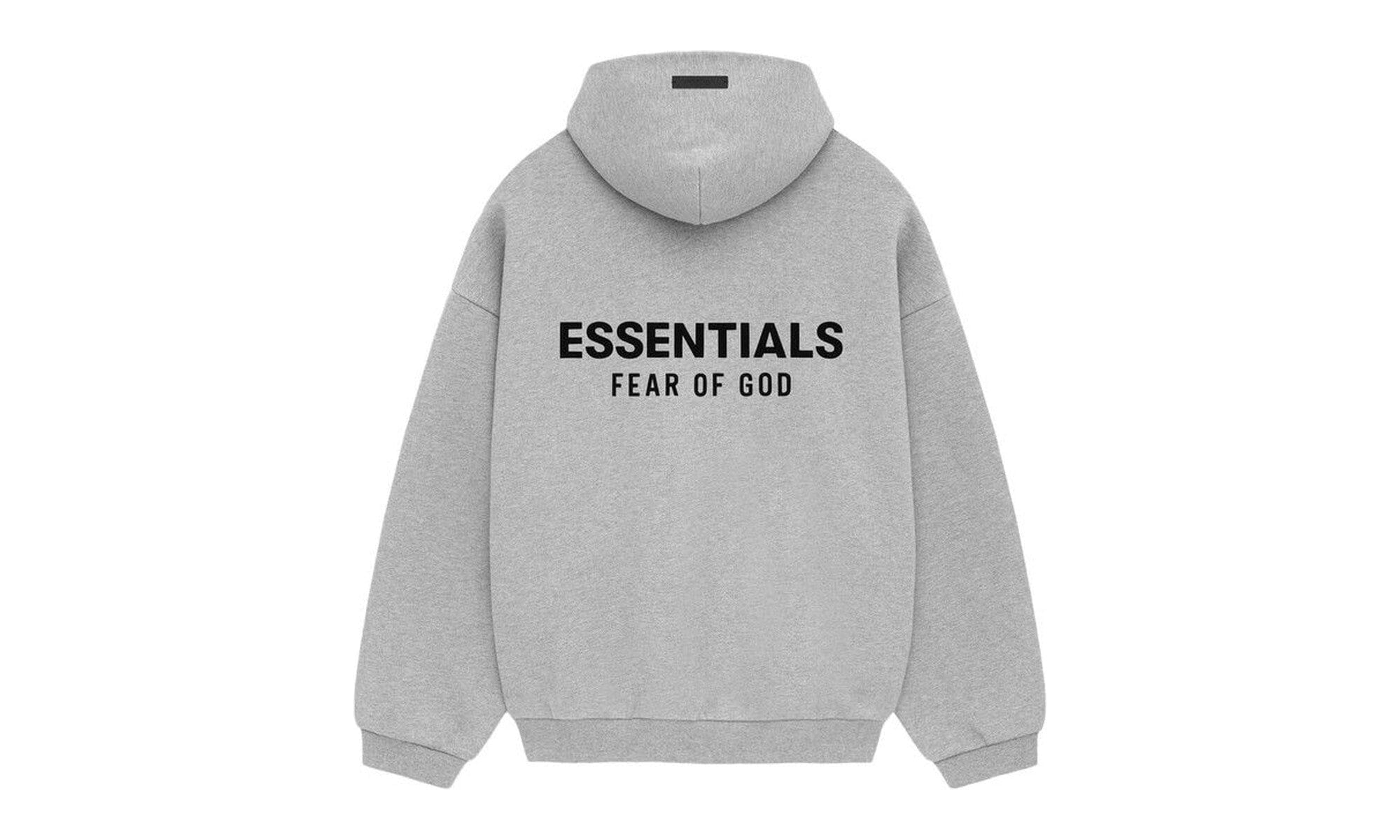 Fear of God Essentials Fleece Hoodie II Light Heather Grey