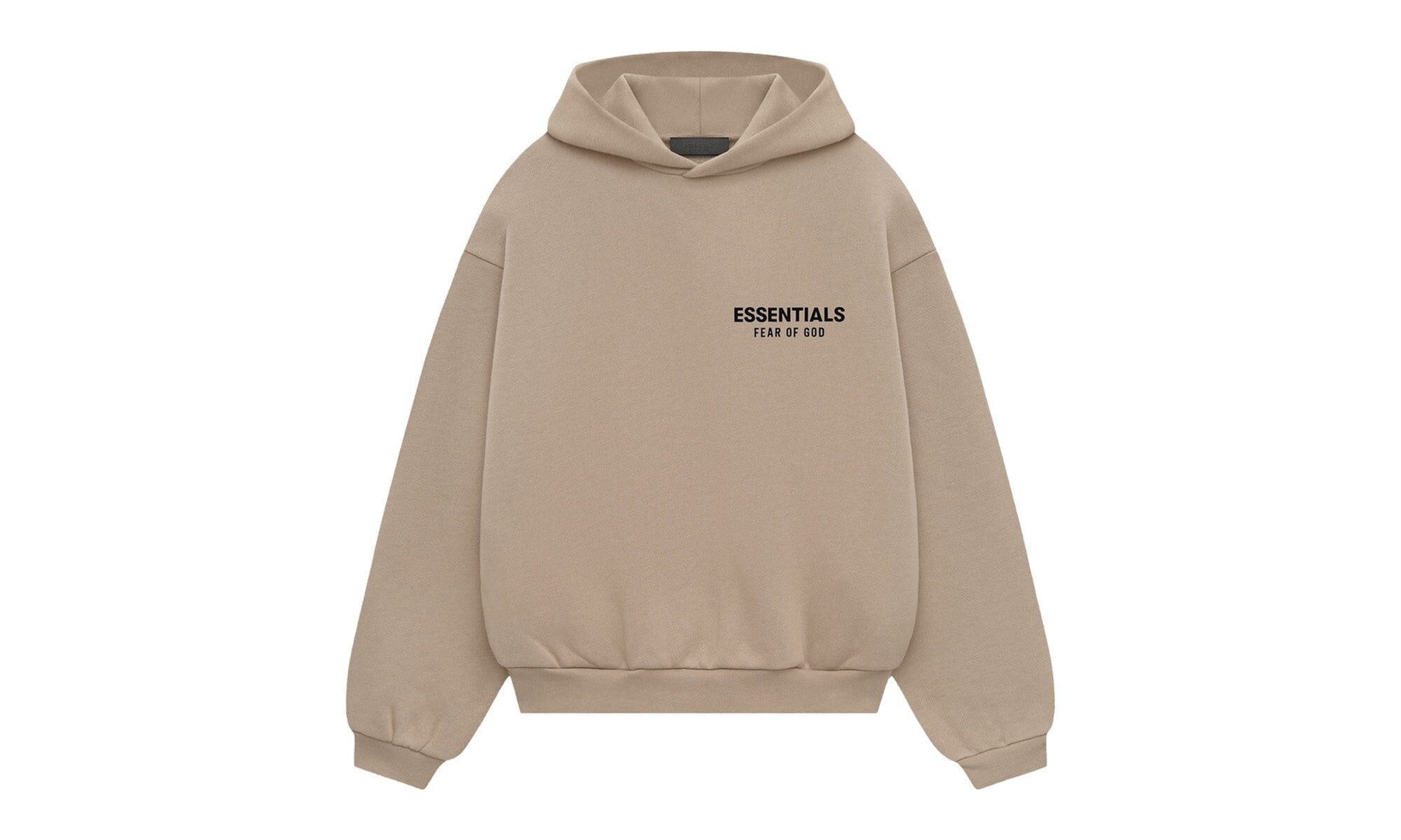 Fear of God Essentials Kids Fleece Hoodie Desert Sand