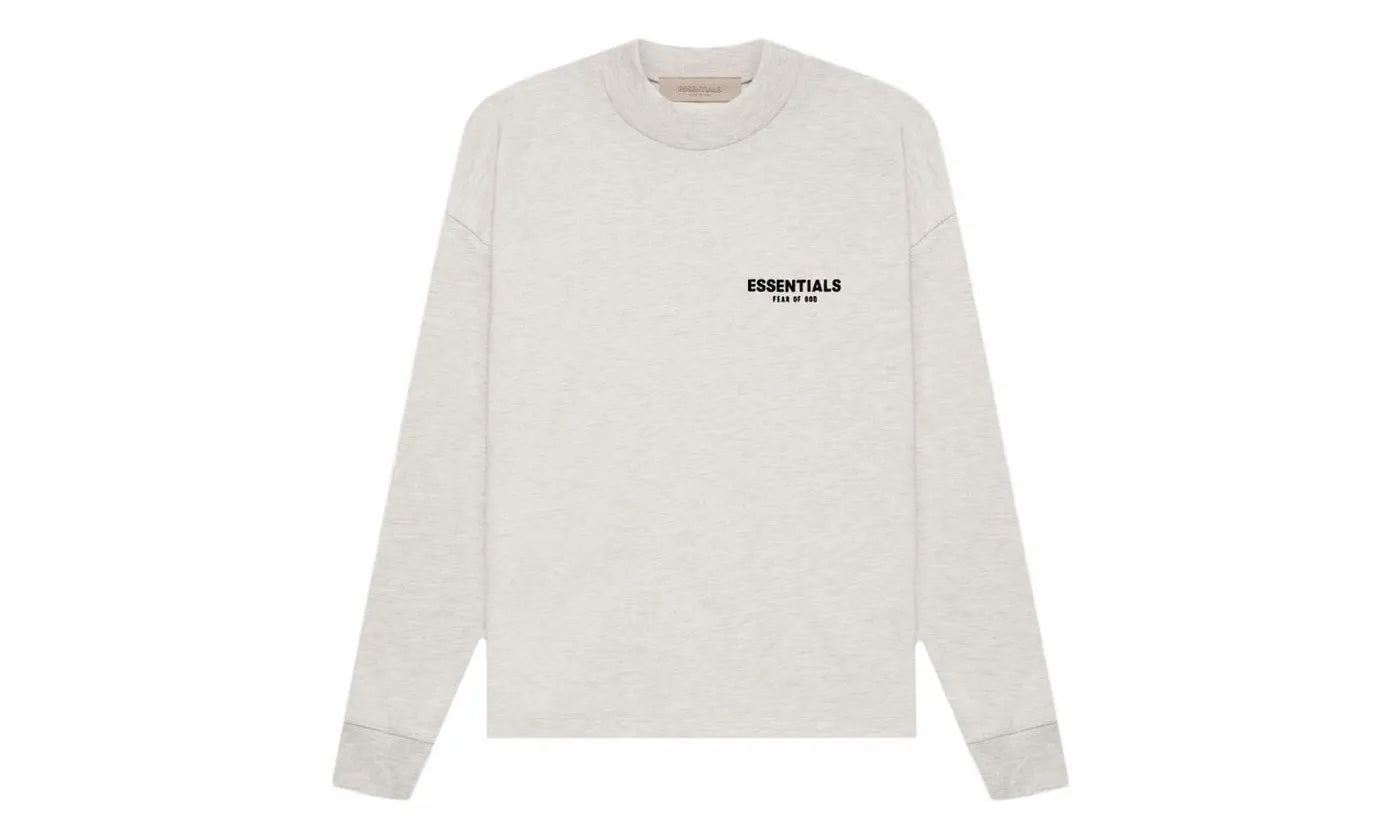 Fear of God Essentials L/S T-shirt (SS22) Light Oatmeal – limitierter Sneaker bei Shade Studios