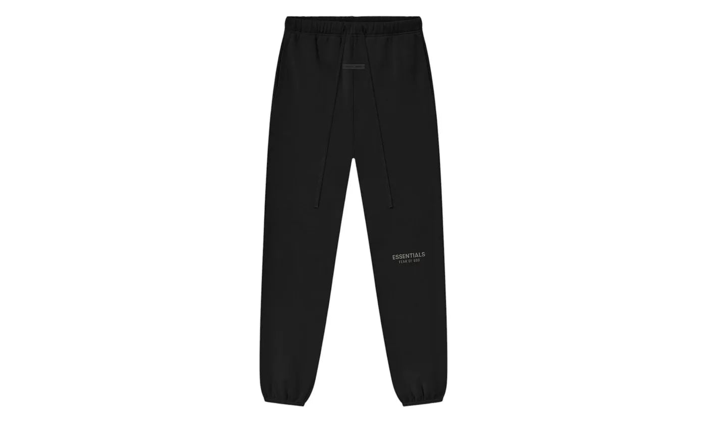 Fear of God Essentials Vintage Fleece Sweatpant Jet Black - 130SP258040F