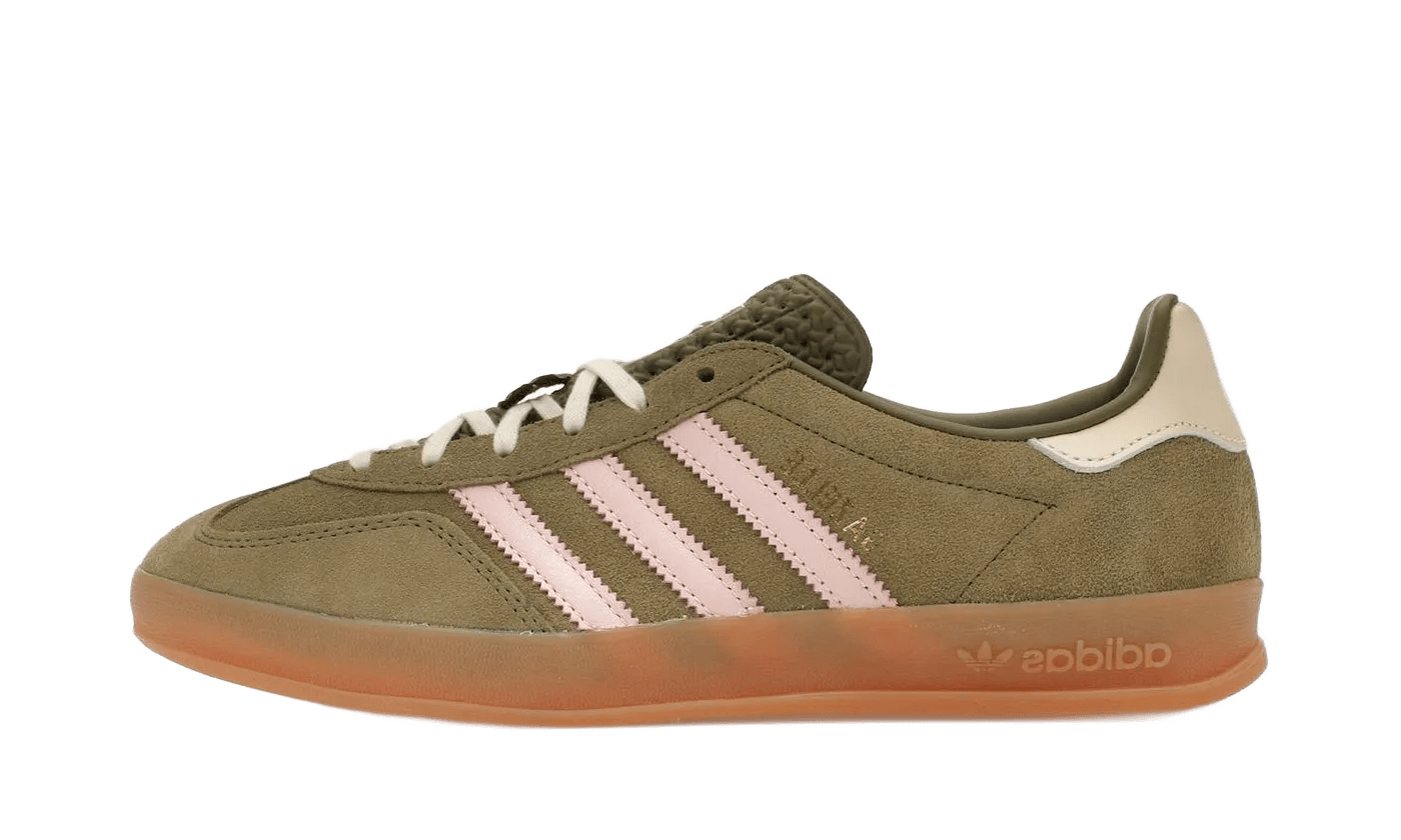 Adidas Gazelle Indoor Focus Olive Clear Pink – limitierter Sneaker bei Shade Studios