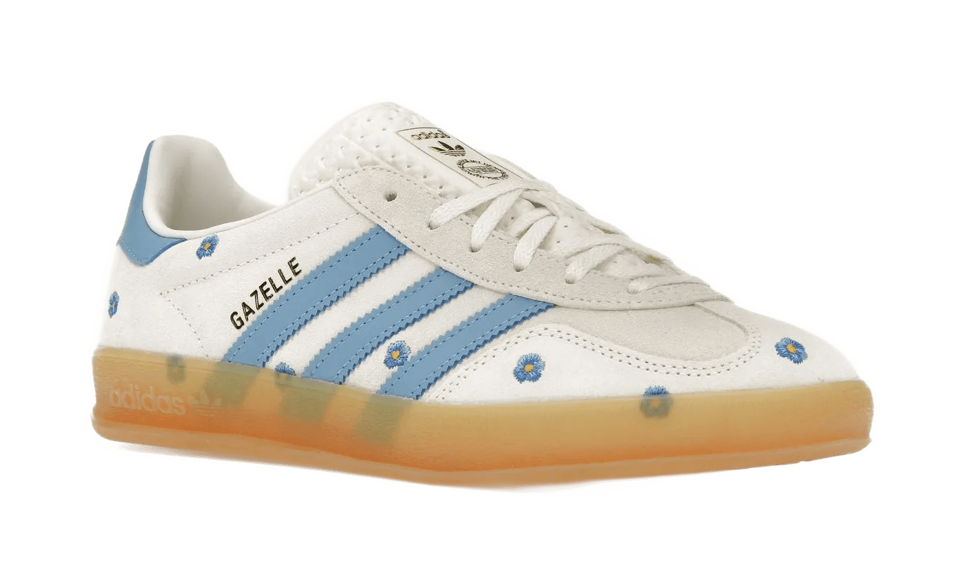 Adidas Gazelle Indoor Light Blue Floral – limitierter Sneaker bei Shade Studios