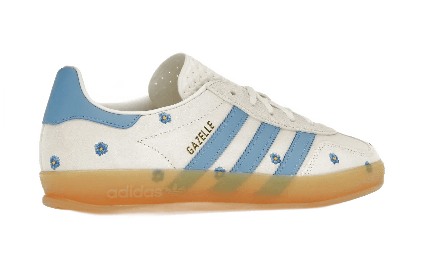 Adidas Gazelle Indoor Light Blue Floral – limitierter Sneaker bei Shade Studios