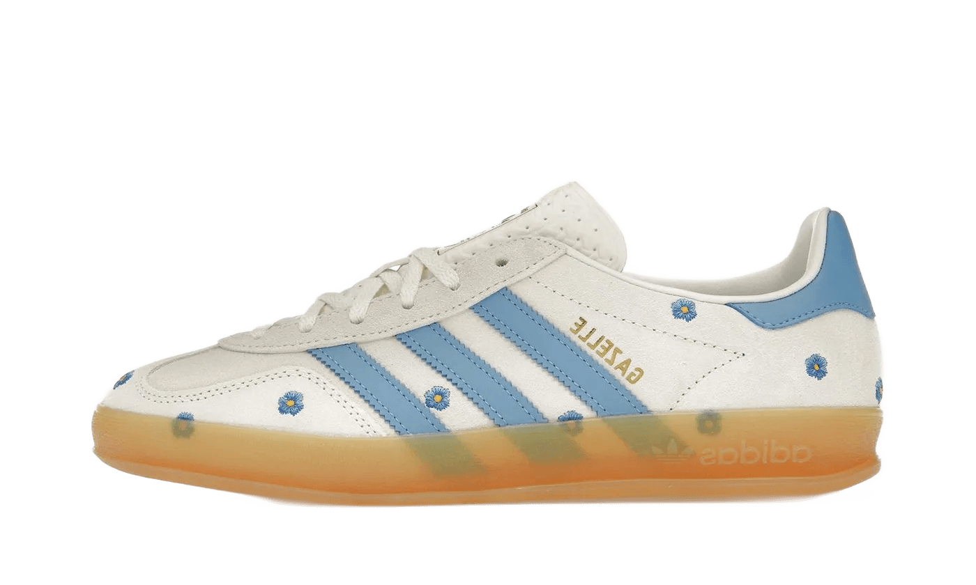 Adidas Gazelle Indoor Light Blue Floral – limitierter Sneaker bei Shade Studios