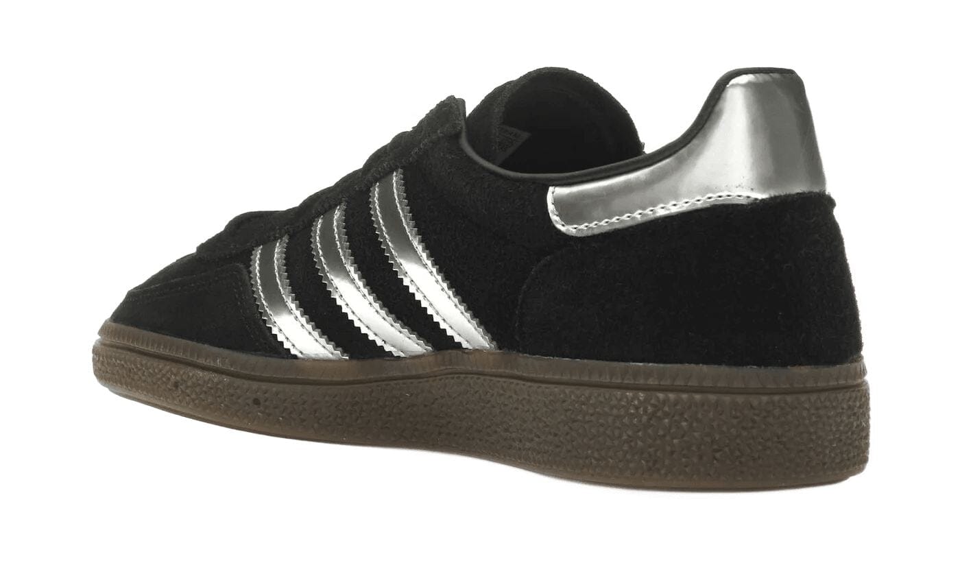 adidas gazelle silver green womens Adidas Handball Spezial Core Black Silver Metallic