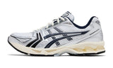 JJJJound x ASICS Gel Kayano 14 White Midnight Navy