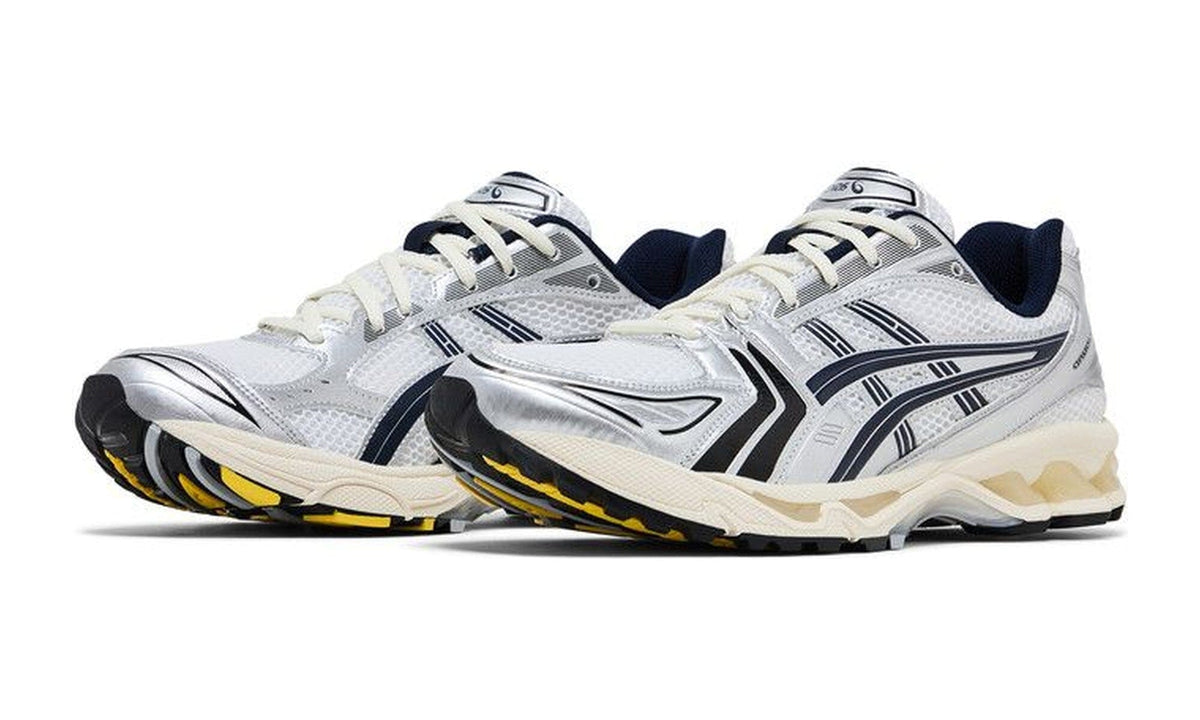JJJJound x ASICS Gel Kayano 14 White Midnight Navy