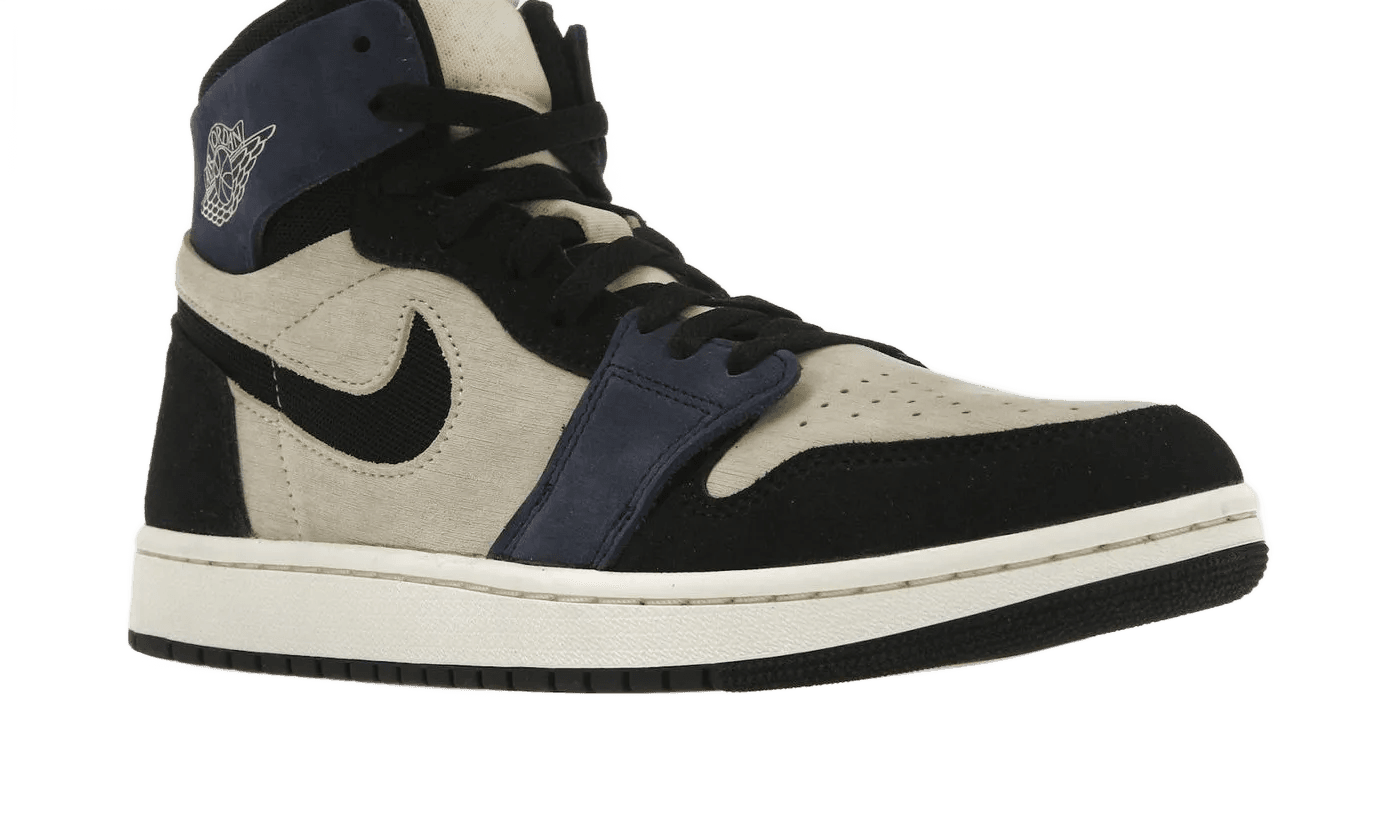 Air Jordan 1 High Zoom Air CMFT 2 Muslin Blackened Blue - DV1305-104