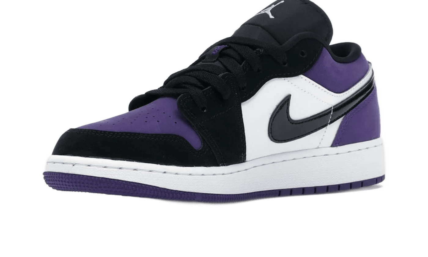 Air Jordan 1 Low Court Purple - 553560-125