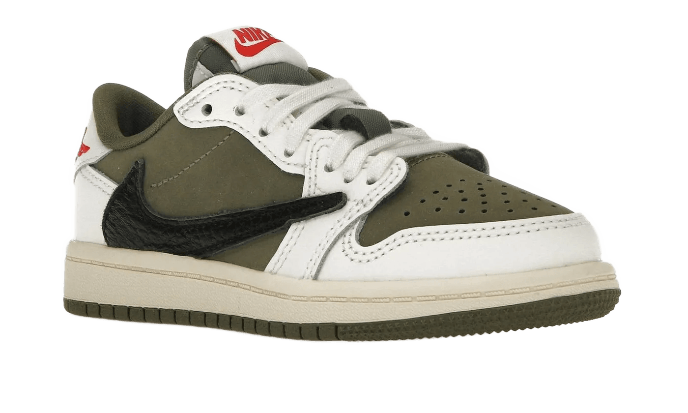 Air Jordan 1 Retro Low OG SP Travis Scott Medium Olive (PS) - DO5442-200