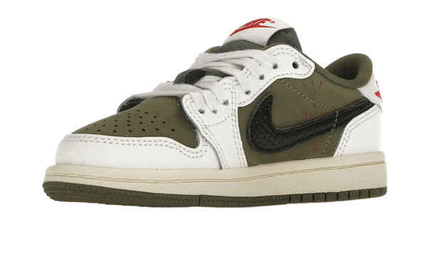 Air Jordan 1 Retro Low OG SP Travis Scott Medium Olive (PS) - DO5442-200