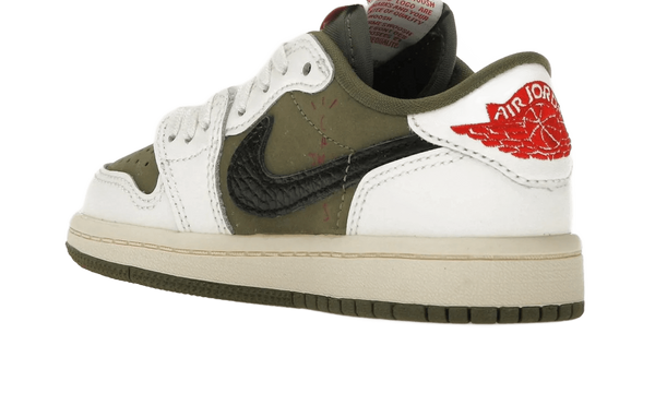 Air Jordan 1 Retro Low OG SP Travis Scott Medium Olive (PS) - DO5442-200