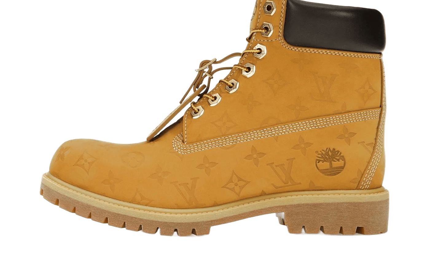 Louis Vuitton Timberland 6' Ankle Boot Wheat Monogram
