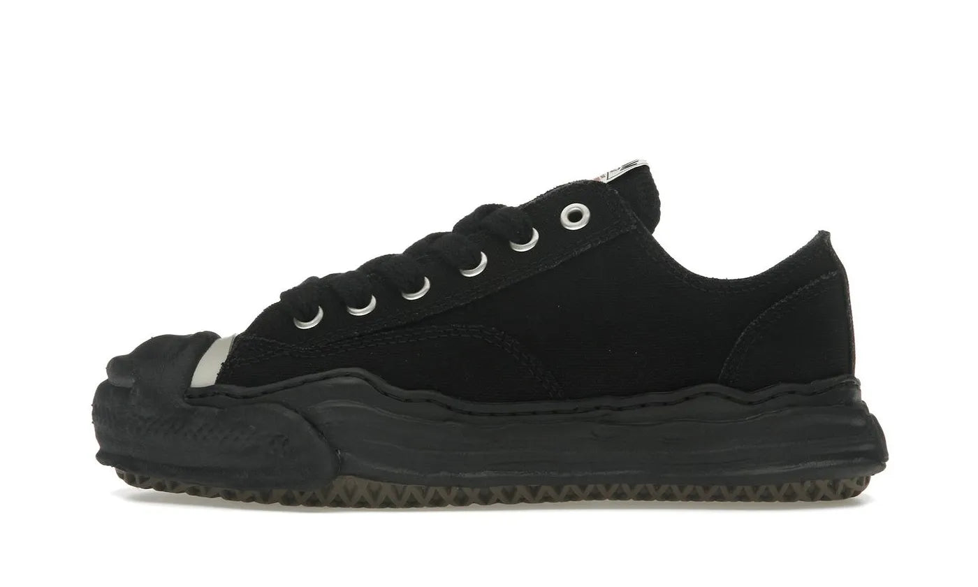 Hank OG Sole Canvas Low Black Black - A05FW702