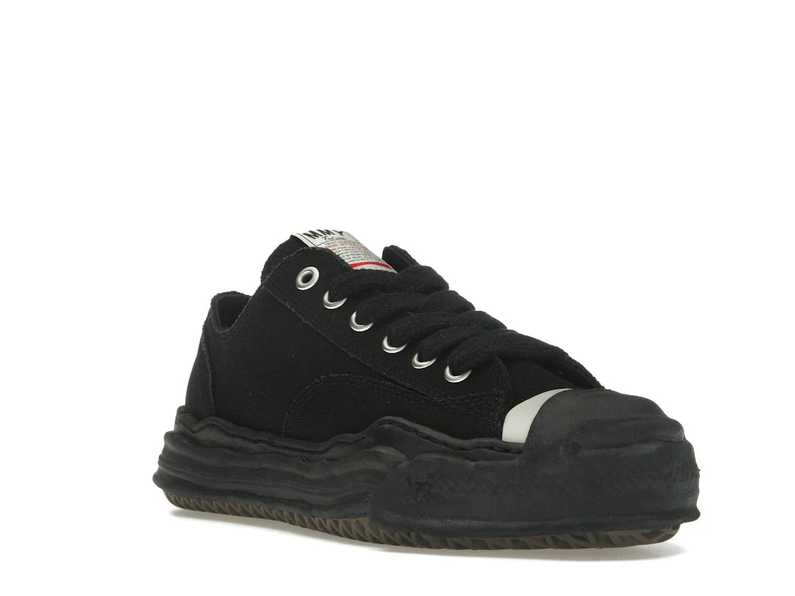 Hank OG Sole Canvas Low Black Black - A05FW702