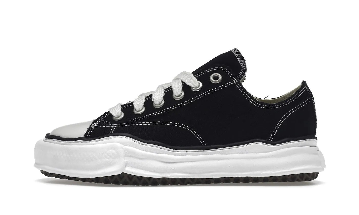 Maison Mihara Yasuhiro Peterson OG Sole Canvas Low Black - A01FW702-BLK