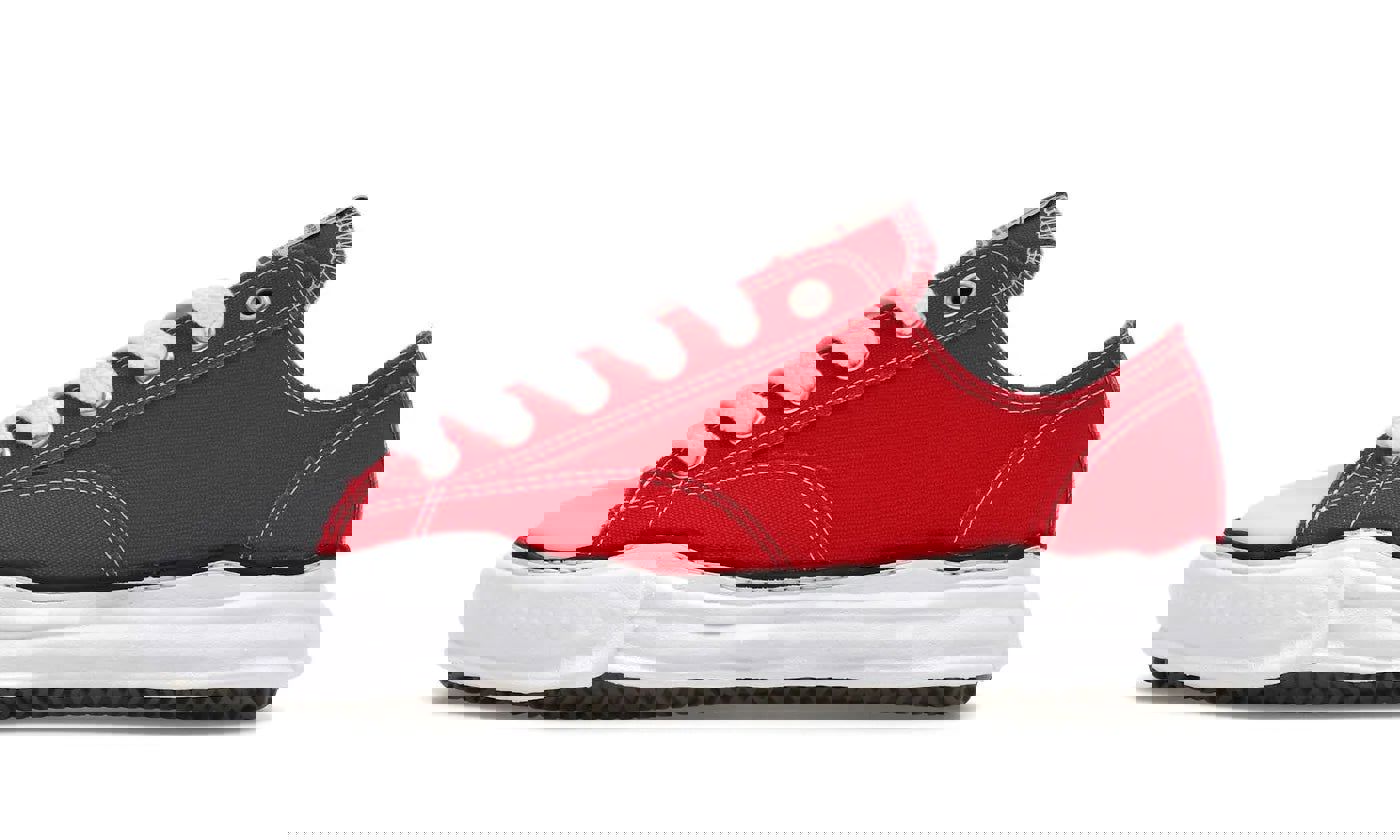 Maison Mihara Yasuhiro Peterson OG Sole Canvas Low Red