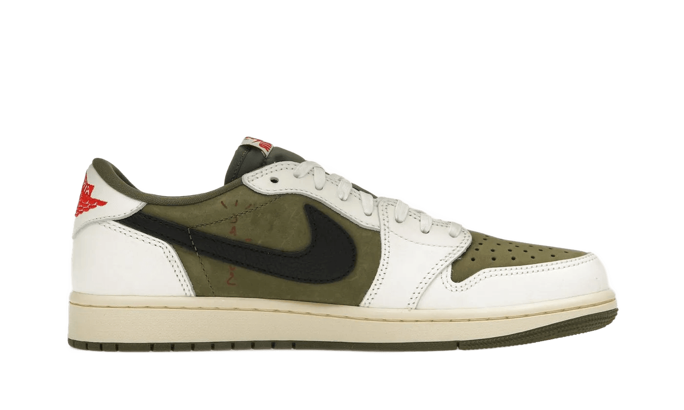 Air Jordan 1 Retro Low OG SP Travis Scott Medium Olive - DM7866-200