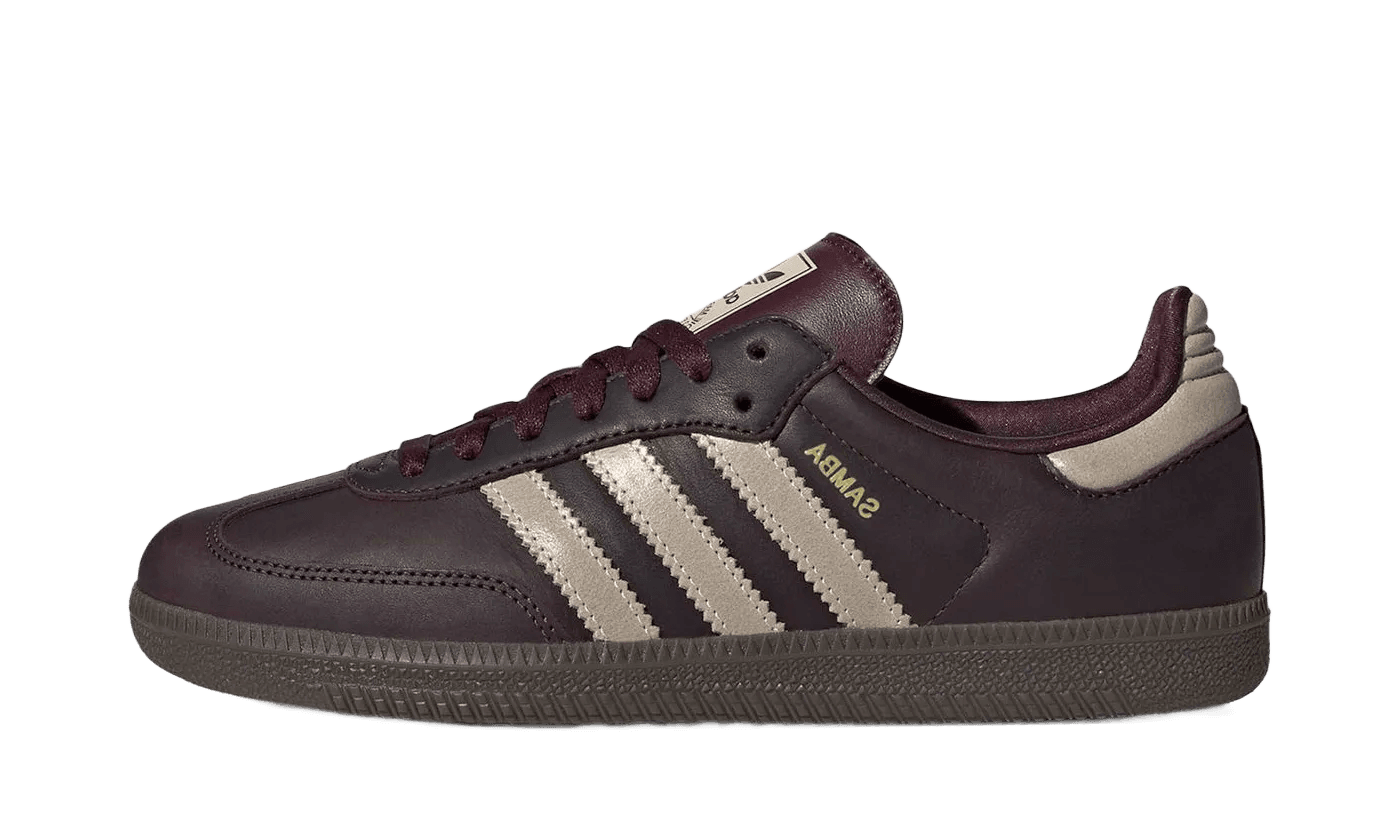 adidas Samba OG Maroon Crystal Sand (Women's) - IF7004