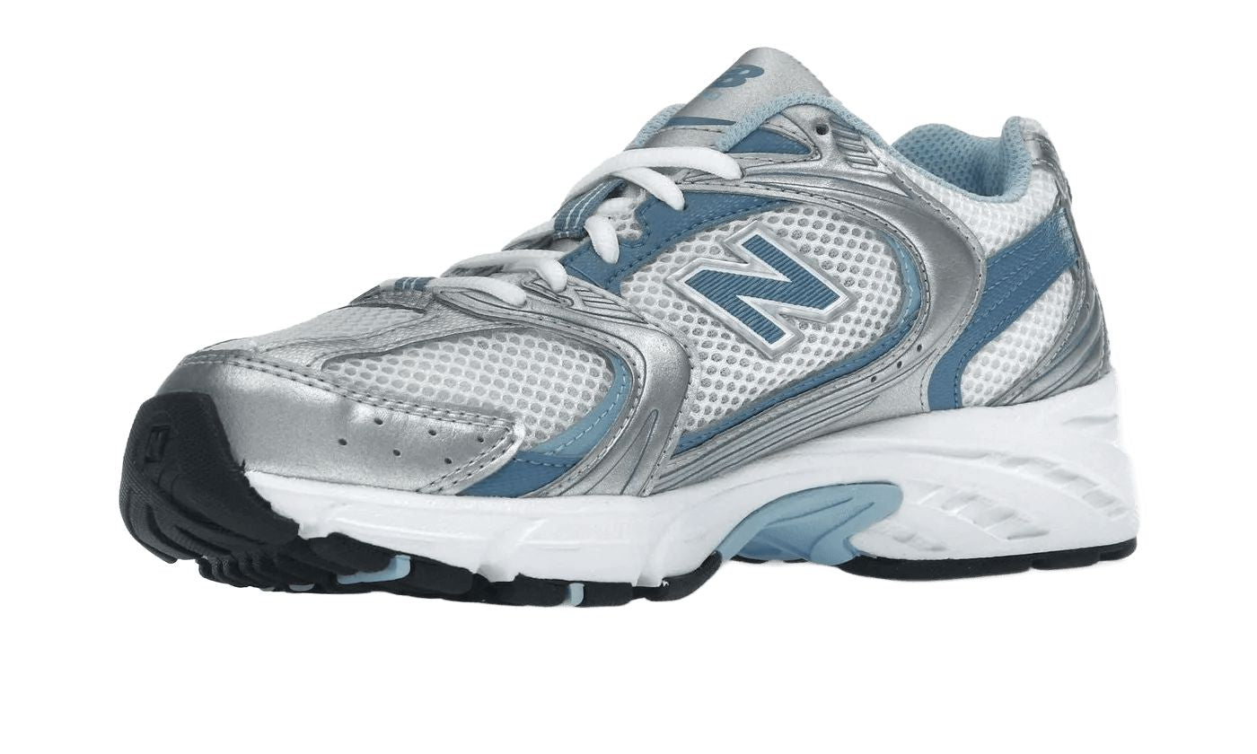 New Balance 530 Silver Metallic Heron Blue