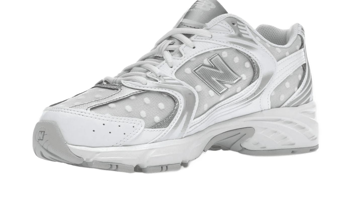 New Balance 530 Silver Metallic Polka Dots
