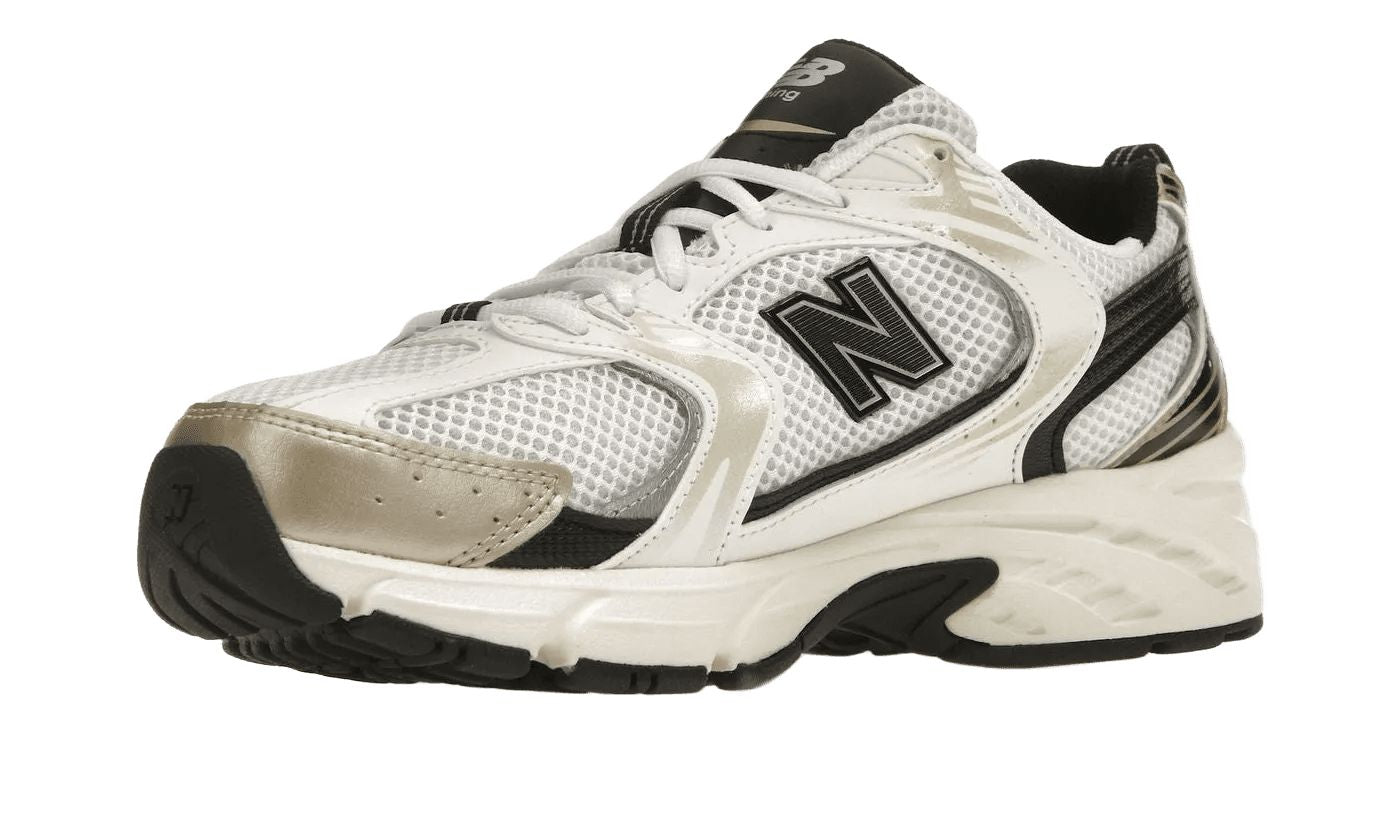 New Balance 530 White Light Gold Metallic