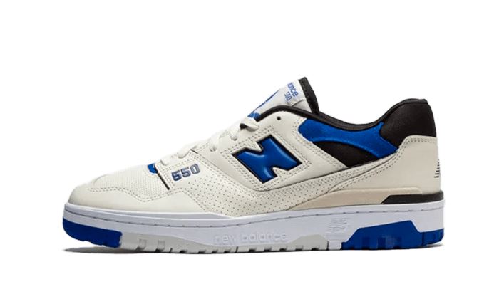 New Balance 550 Sea Salt Team Royal – limitierter Sneaker bei Shade Studios