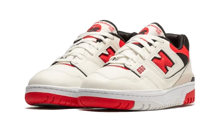 New Balance New Balance 550 Sea Salt True Red - BB550VTB