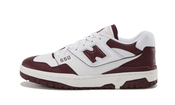 New Balance New Balance 550 White Burgundy - BB550BZ1